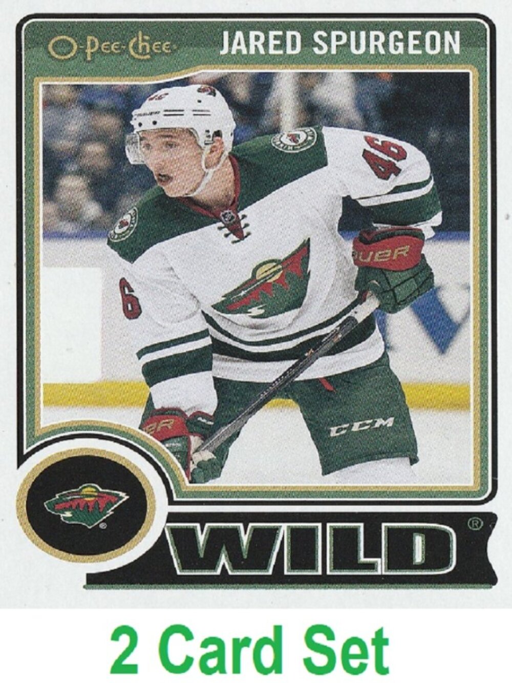 Jared Spurgeon Hockey Card Collection